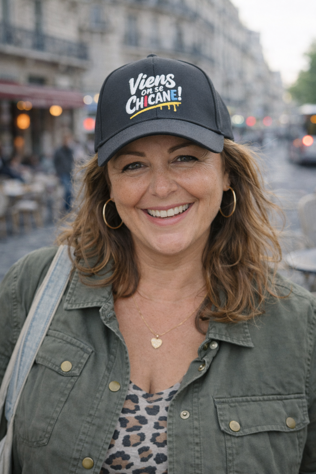 Casquette brodée fermée – Image 4