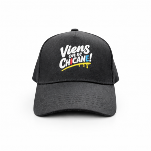 Casquette brodée fermée