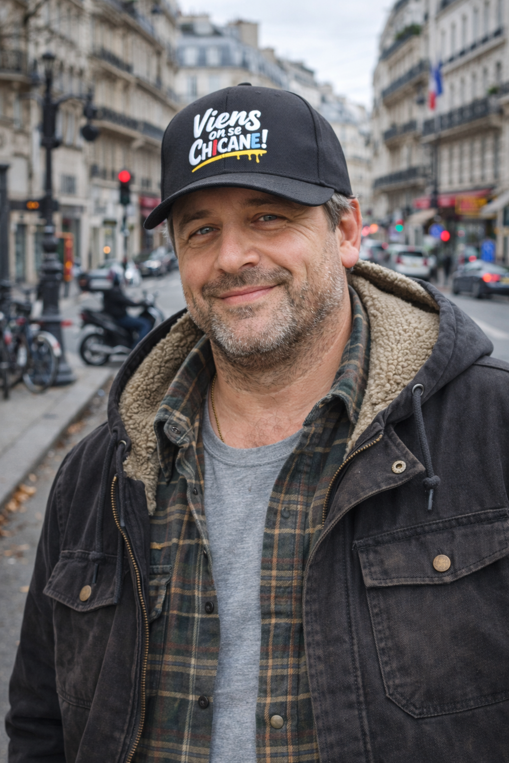 Casquette brodée fermée – Image 3